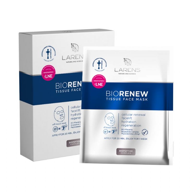 BioRenew Tissue Face Mask nejlepší přítel pleti v létě