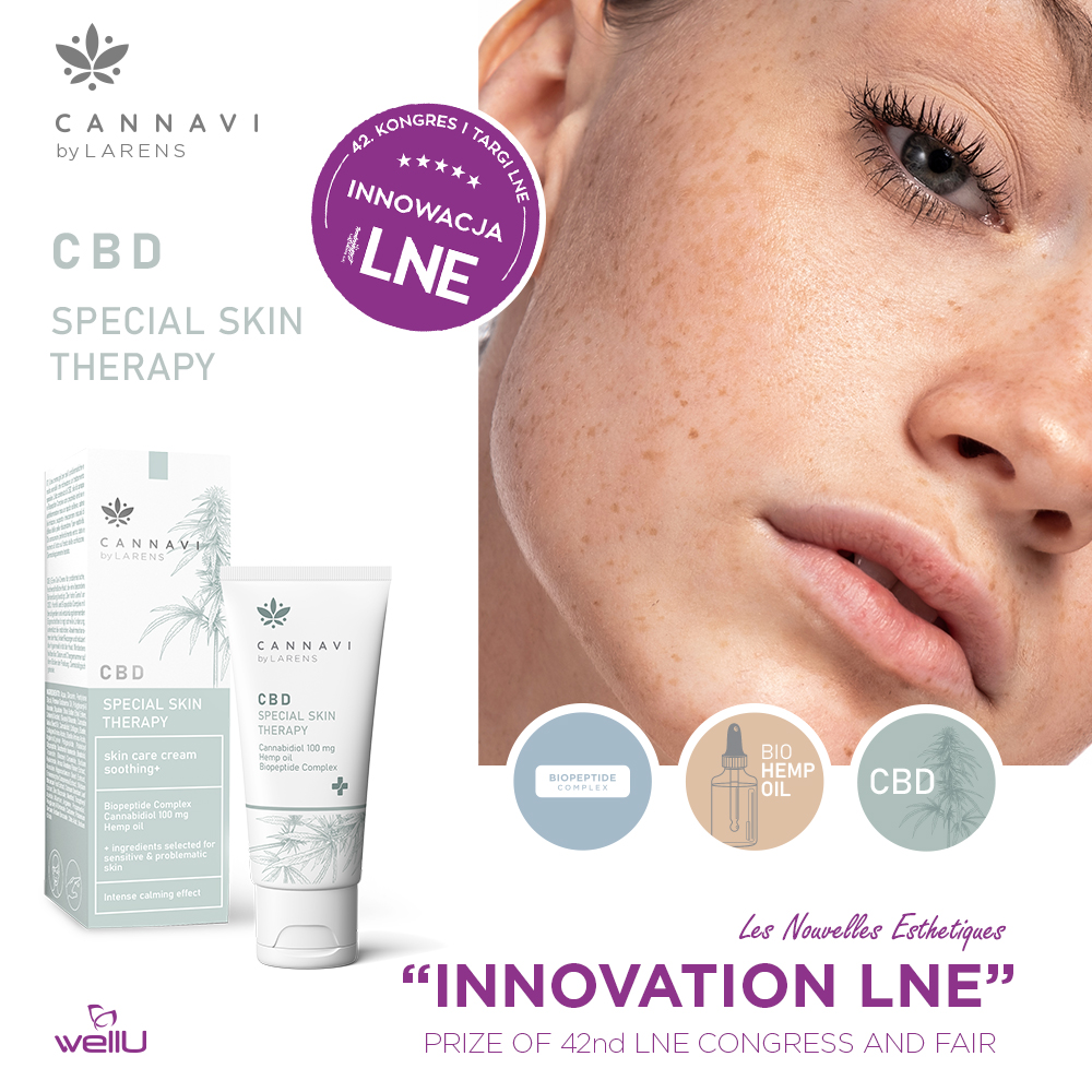 Krém CBD Special Skin Therapy získal ocenění 